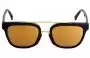 Retro Super Future Akin Replacement Sunglass Lenses - 54mm wide Front View 