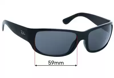Ray-Ban RB4095 Lentes de Repuesto 59mm wide 