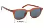 Sunglass Fix Replacement Lenses for Saint Laurent  Classic 1 - 49mm Wide 