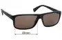 Sunglass Fix Replacement Lenses for Serengeti Claudio - 61mm Wide 