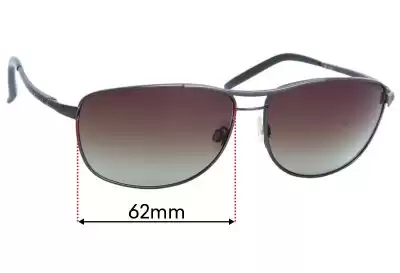 Serengeti Lazio Replacement Lenses 62mm wide 