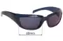 Sunglass Fix Replacement Lenses for Smith Chopper - 60mm Wide 
