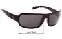 Sunglass Fix Replacement Lenses for Smith Super Method - 64mm Wide 