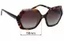 Sunglass Fix Verres de Remplacement pour The Glass Of Brixton BS0092 - 58mm Wide 
