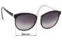 Sunglass Fix Replacement Lenses for Tiffany & Co TF 4146 - 56mm Wide 