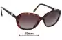 Sunglass Fix Replacement Lenses for Tiffany & Co TF 4108-B - 55mm Wide 