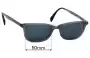 Sunglass Fix Lentes de Repuesto para Toms  Anna - 50mm Wide 