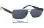 Sunglass Fix Verres de Remplacement pour Alex Perry AP Sun Rx 10 - 56mm Wide 