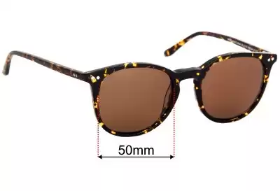 Bailey Nelson  Wells Replacement Lenses 50mm wide 