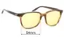 Sunglass Fix Replacement Lenses for Barton Perreira Novak - 54mm Wide 
