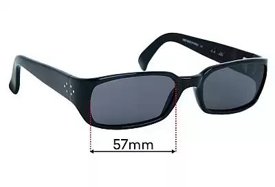 Beausoleil 414 Replacement Lenses 57mm wide 