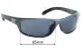 Sunglass Fix Verres de Remplacement pour Bolle Anaconda 11719 - 65mm Wide 