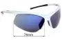 Sunglass Fix Replacement Lenses for Briko Switcher - 74mm Wide 
