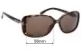 Sunglass Fix Ersatzgläser für Calvin Klein R673S - 58mm Wide 