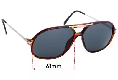 Carrera 5411 Ersatzgläser 61mm wide 