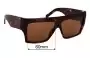 Sunglass Fix Replacement Lenses for Celine CL 40092I - 60mm Wide 