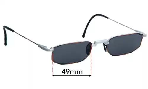 Sunglass Fix Replacement Lenses for Chai So2 - 49mm Wide Sunglass Fix Replacement Lenses for Chai So2 - 49mm Wide