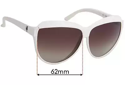 Charles Jourdan  7805 Replacement Lenses 64mm wide 