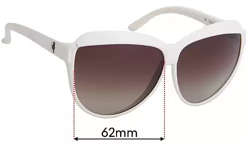 Sunglass Fix Replacement Lenses for Charles Jourdan 7805 - 64mm Wide Sunglass Fix Replacement Lenses for Charles Jourdan 7805 - 64mm Wide