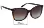 Sunglass Fix Ersatzgläser für Coach HC8271U - 57mm Wide 
