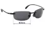 Sunglass Fix Verres de Remplacement pour Costa Del Mar Ballast - 60mm Wide 