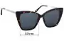 Sunglass Fix Replacement Lenses for Diff Eyewear Becky II - 57mm Wide 