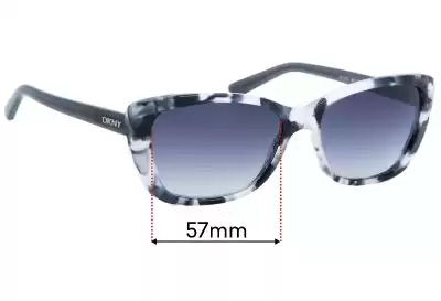 DKNY DY 4130 Replacement Lenses 57mm wide 