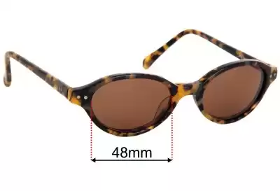 DKNY Hayworth Replacement Lenses 48mm wide 