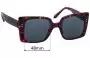 Sunglass Fix Lentes de Repuesto para Ellery Sun Rx 11 - 48mm Wide 