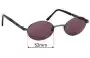 Sunglass Fix Replacement Lenses for Envy ENVY 2012 - 52mm Wide 