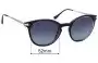 Sunglass Fix Replacement Lenses for Esprit ET39023 - 52mm Wide 