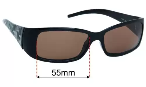 Sunglass Fix Replacement Lenses for Fendi FS300 - 55mm Wide 