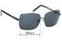 Sunglass Fix Replacement Lenses for Gianfranco Ferre GF911 - 59mm Wide 
