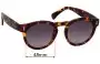 Sunglass Fix Replacement Lenses for Illesteva  Leonard II - 48mm Wide 