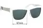 Sunglass Fix Replacement Lenses for IVI Vision DUSKY - 57mm Wide 