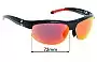 Sunglass Fix Ersatzgläser für Louis Vuitton  Z0320U - 72mm Wide 