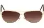 Sunglass Fix Replacement Lenses for Louis Vuitton Z0571U - 59mm wide Front View 