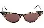 Lu Goldie Brigitte Replacement Lenses - Front View 