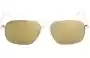 Magnoli Clothiers Reddington 56mm Replacement Lenses - Front View 