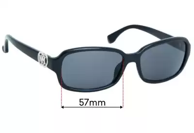 Michael Kors M2787S Jardines Lentes de Repuesto 57mm wide 