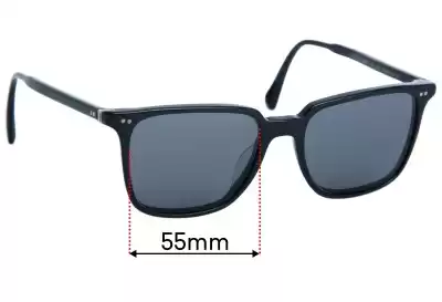 Oliver Peoples OV5316SU OPLL SUN Replacement Lenses 53mm wide 