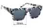 Sunglass Fix Replacement Lenses for Pared  Bread & Butter - 52mm Wide 