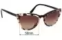 Sunglass Fix Ersatzgläser für Prada SPR01V-F - 56mm Wide 