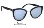 Sunglass Fix Replacement Lenses for Quay My Girl - 54mm Wide 