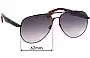 Sunglass Fix Replacement Lenses for Rag & Bone RNB5003/S - 62mm Wide 