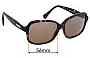 Sunglass Fix Replacement Lenses for Ralph Lauren RA 5216 - 56mm Wide 
