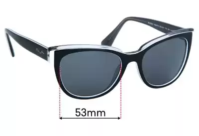 Ralph Lauren RA 5230 Replacement Lenses 53mm wide 