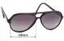 Sunglass Fix Replacement Lenses for Ray-Ban B&L W0325 - 59mm Wide 