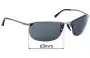 Sunglass Fix Ersatzgläser für Ray-Ban RB3542 - 63mm Wide 