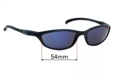 Ray-Ban RB4028 Cutters Replacement Lenses 54mm wide 